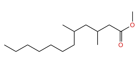 Methyl 3,5-dimethyldodecanoate